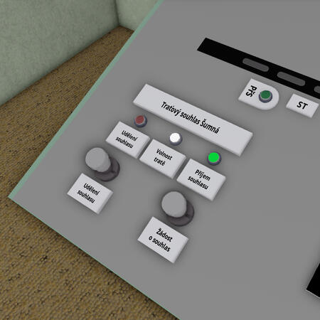 AH-82A in non-occupied state.